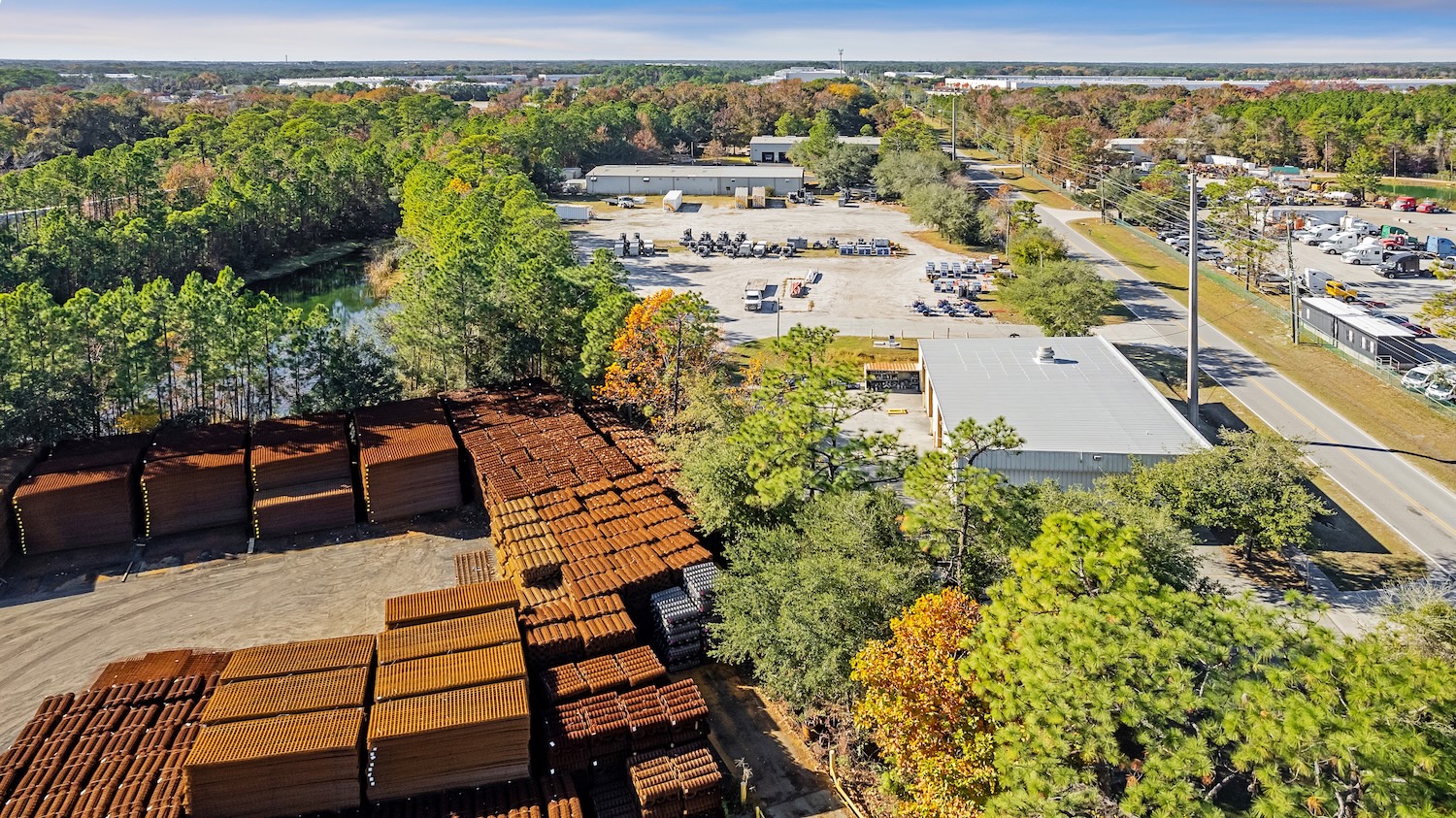 IOS aerial view
